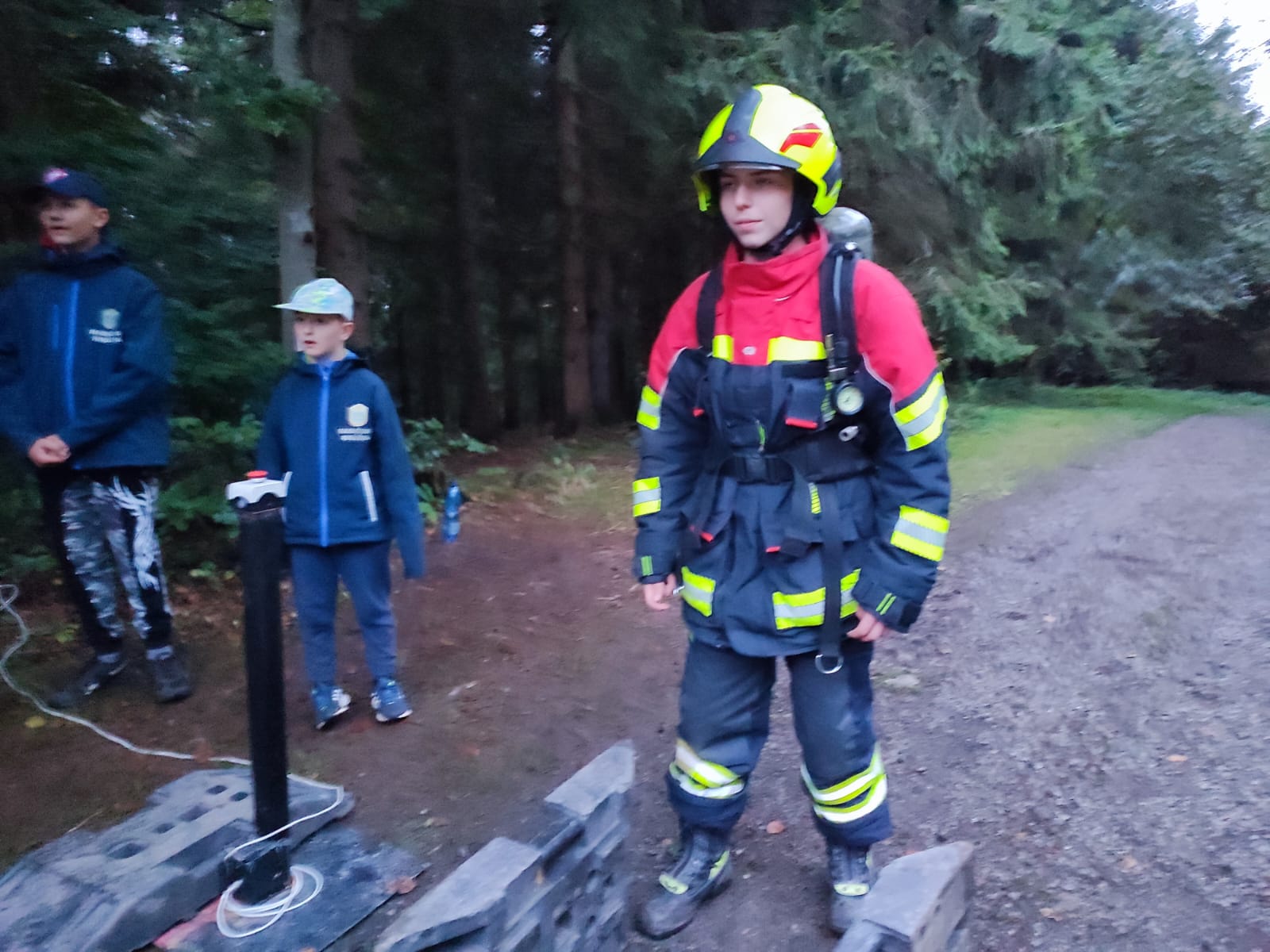 Ukončenie letnej sezóny Zlínskej ligy železných hasičov aj s členmi Dobrovoľného hasičského zboru Korňa